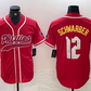 Philadelphia Phillies #12 Kyle Schwarber Red 2024 City Connect Limited Stitched Baseball Jerseys