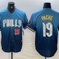 Philadelphia Phillies #19 Cristian Pache Blue 2024 City Connect Limited Stitched Baseball Jersey