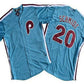 Philadelphia Phillies #20 Mike Schmidt Light Blue Cool Base Baseball Jerseys