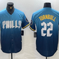 Philadelphia Phillies #22 Spencer Turnbull Blue 2024 City Cool Base Baseball Jersey