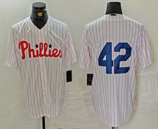 Philadelphia Phillies #42 Jackie Robinson White Cool Base Stitched Baseball Jerseys