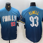 Philadelphia Phillies #93 Jason Elwell Blue 2024 City Connect Limited Stitched Baseball Jerseys