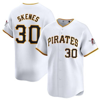 Pittsburgh Pirates #30 Paul Skenes White Home Limited Player Baseball Jersey