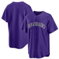 Colorado Rockies Purple Alternate Replica Team Baseball Jersey