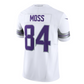 MN.Vikings #84 Randy Moss Alternate Vapor F.U.S.E. Retired Player Limited Jersey - White American Football Jerseys