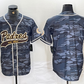 San Diego Padres Blank Gray Camo Cool Base Stitched Jersey Baseball Jerseys