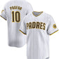 San Diego Padres #10 Jurickson Profar White 2024 Home Limited Baseball Stitched Jersey