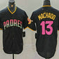 San Diego Padres #13 Manny Machado Black 20th Anniversary Cool Base Stitched Baseball Jersey