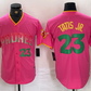 San Diego Padres #23 Fernando Tatis Jr. Pink Cool Base Stitched Baseball Jerseys