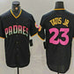 San Diego Padres #23 Fernando Tatis Jr Black 20th Anniversary Cool Base Stitched Baseball Jersey
