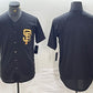 San Francisco Giants Blank Black Cool Base Stitched Baseball Jersey