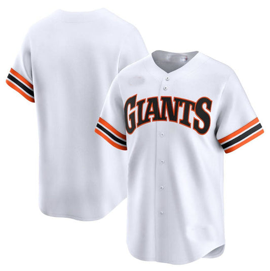 San Francisco Giants Blank White Cooperstown Collection Limited Stitched Baseball Jersey