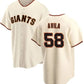 San Francisco Giants #58 Nick Avila Cream Cool Base Stitched Baseball Jersey