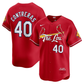 St. Louis Cardinals #40 Willson Contreras 2024 City Connect Limited Player Jersey - Red Baseball Jerseys