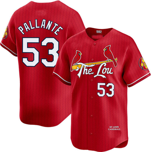 St. Louis Cardinals #53 Andre Pallante City Connect Limited Jersey Baseball Jerseys