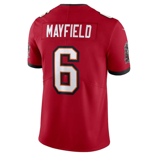 TB.Buccaneers #6 Baker Mayfield Vapor Untouchable Limited Jersey - Red American Football Jerseys