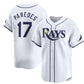 Tampa Bay Rays #17 Isaac Paredes White Home Limited Stitched Baseball Jersey