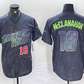 Tampa Bay Rays #18 Shane McClanahan Number Charcoal 2024 City Connect Limited Stitched Baseball Jerseys