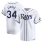 Tampa Bay Rays #34 aron Civale White Home Limited Stitched Baseball Jersey