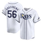 Tampa Bay Rays #56 Randy Arozarena White Home Limited Stitched Baseball Jersey