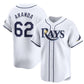 Tampa Bay Rays #62 Jonathan Aranda White Home Limited Stitched Baseball Jersey