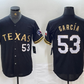 Texas Rangers #53 Adolis Garcia Black Gold Cool Base Stitched Baseball Jersey