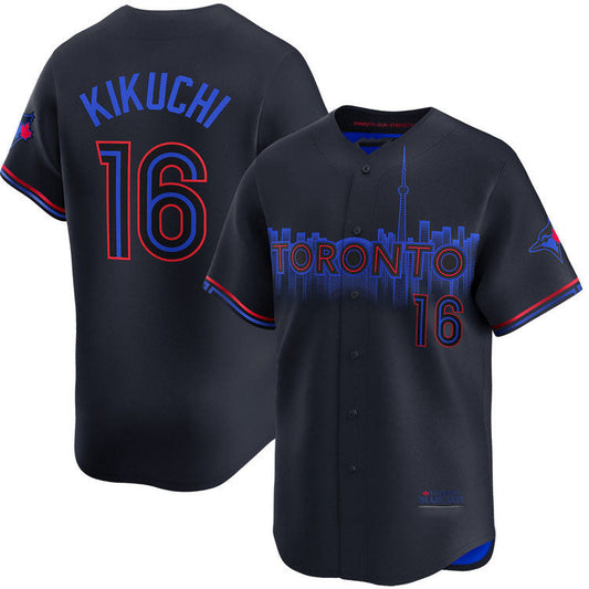 Toronto Blue Jays #16 Yusei Kikuchi City Connect Limited Jersey Baseball Jersey