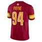 W.Commanders #94 Daron Payne Vapor F.U.S.E. Limited Jersey - Burgundy American Football Jerseys