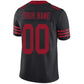 Custom SF.49ers Football Jerseys Team Player or Personalized Design Your Own Name for Men's Women's Youth Jerseys Red