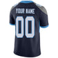 Custom T.Titans Football Jerseys Team Player or Personalized Design Your Own Name for Men's Women's Youth Jerseys Navy