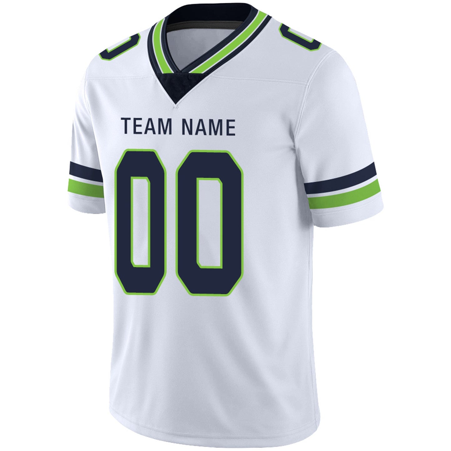 Custom S.Seahawks Football Jerseys Team Player or Personalized Design Your Own Name for Men's Women's Youth Jerseys Navy