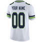 Custom S.Seahawks Football Jerseys Team Player or Personalized Design Your Own Name for Men's Women's Youth Jerseys Navy