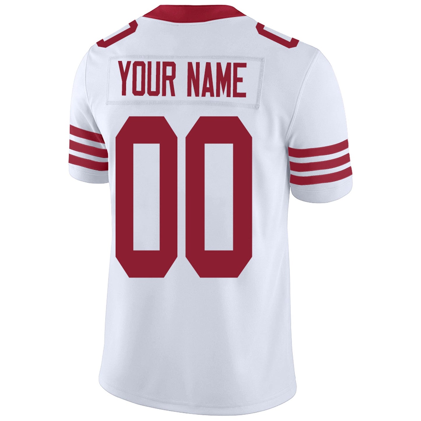 Custom SF.49ers Football Jerseys Team Player or Personalized Design Your Own Name for Men's Women's Youth Jerseys Red