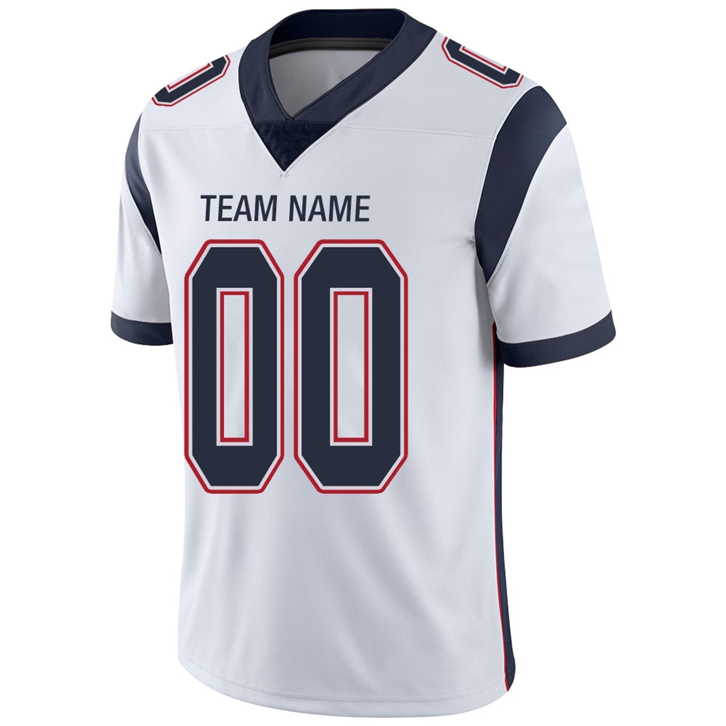 Custom NE.Patriots Football Jerseys Team Player or Personalized Design Your Own Name for Men's Women's Youth Jerseys Navy