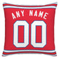 Custom B.Bills Pillow Royal Football Team Decorative Throw Pillow Case Print Personalized Football Style Fans Letters & Number Birthday Gift Football Pillows