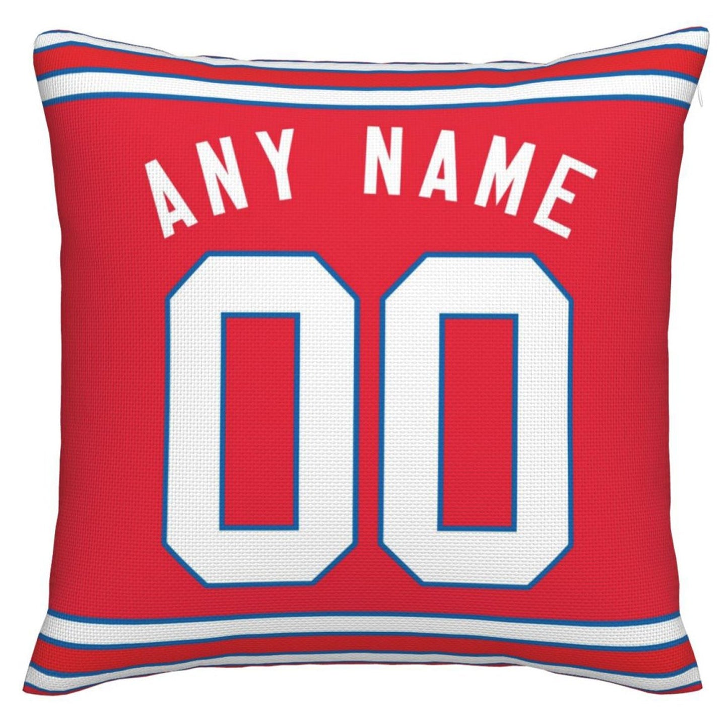 Custom B.Bills Pillow Royal Football Team Decorative Throw Pillow Case Print Personalized Football Style Fans Letters & Number Birthday Gift Football Pillows