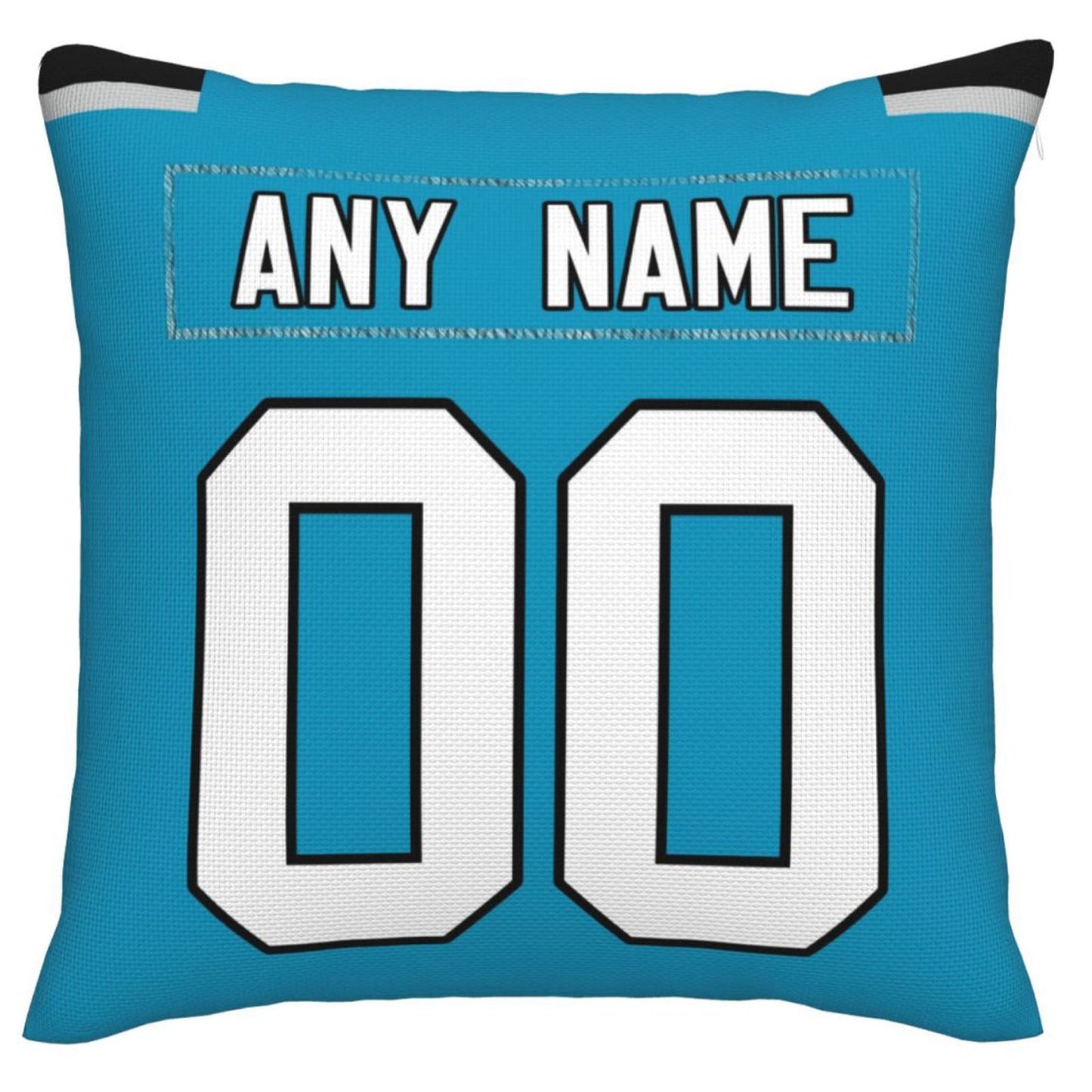 Custom C.Panthers Pillow Football Team Decorative Throw Pillow Case Print Personalized Football Style Fans Letters & Number Birthday Gift Football Pillows