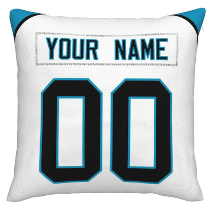 Custom C.Panthers Pillow Football Team Decorative Throw Pillow Case Print Personalized Football Style Fans Letters & Number Birthday Gift Football Pillows