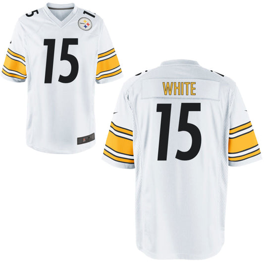 Football Jerseys P.Steelers #15 Cody White Player Stitched Game Jersey