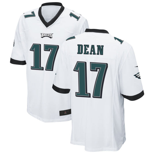 Football Jerseys P.Eagles #17 Nakobe Dean Player Stitched Game Jersey