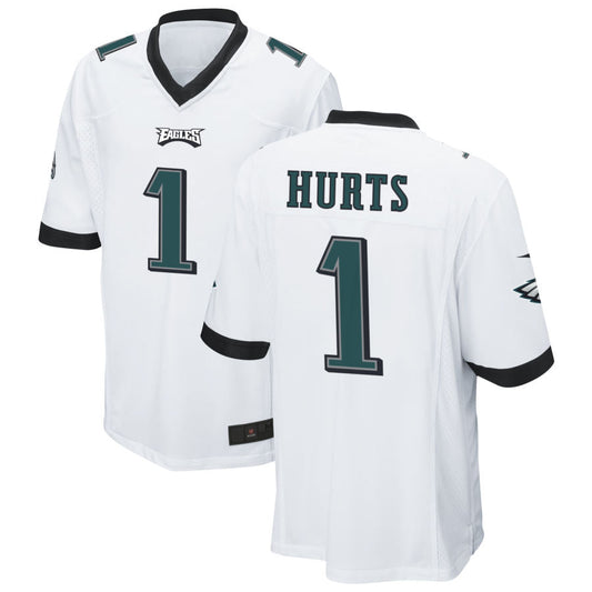 Football Jerseys P.Eagles #1 Jalen Hurts Player Stitched Game Jersey