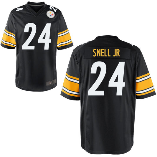 Football Jerseys P.Steelers #24 Benny Snell Jr. Player Stitched Game Jersey