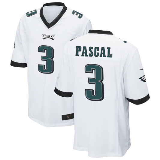 Football Jerseys P.Eagles #3 Zach Pasca Player Stitched Game Jersey