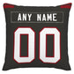 Custom TB.Buccaneers Pillow Decorative Throw Pillow Case - Print Personalized Football Team Fans Name & Number Birthday Gift Football Pillows