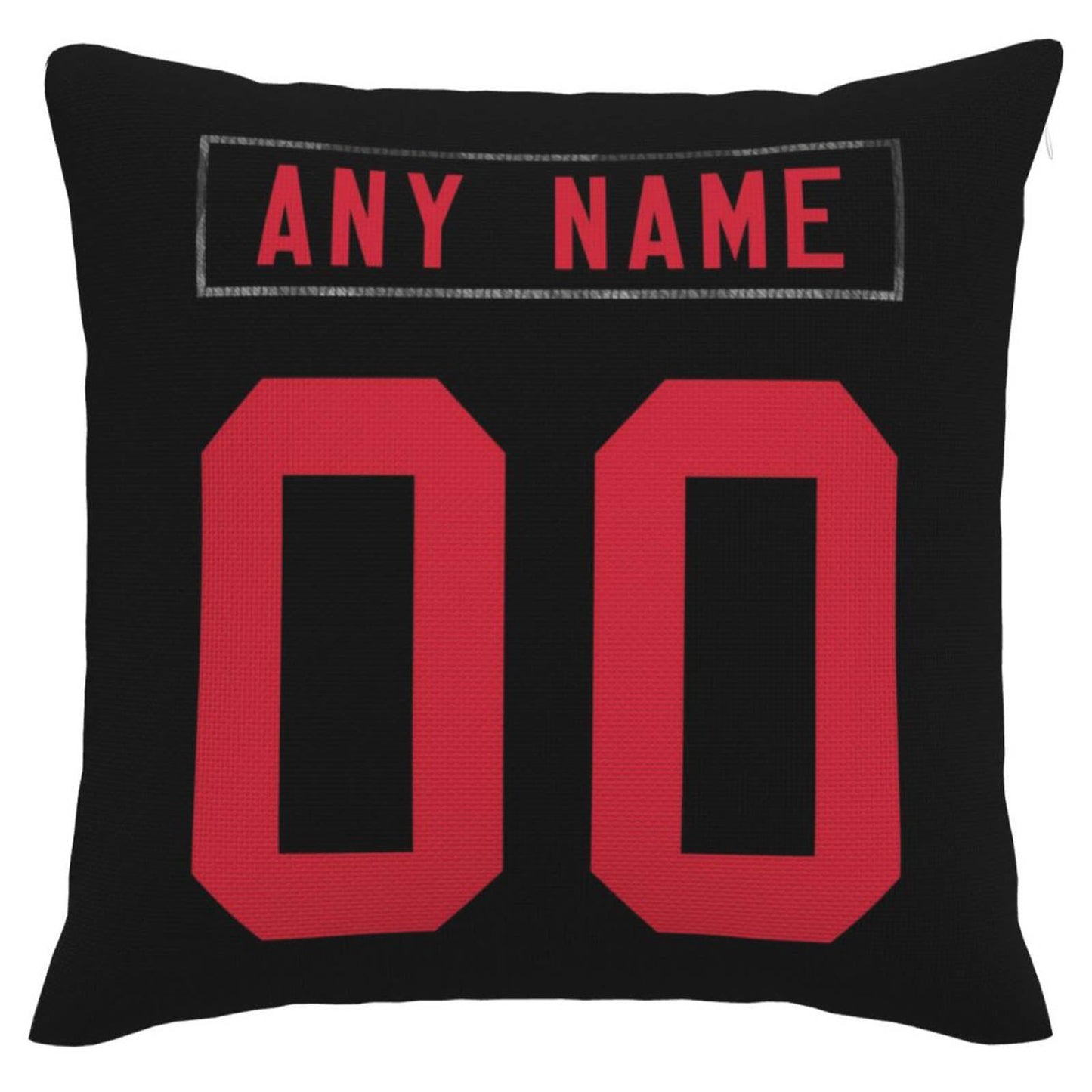 Custom SF.49ers Pillow Decorative Throw Pillow Case - Print Personalized Football Team Fans Name & Number Birthday Gift Football Pillows