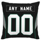 Custom NY.Jets Pillow Decorative Throw Pillow Case - Print Personalized Football Team Fans Name & Number Birthday Gift Football Pillows