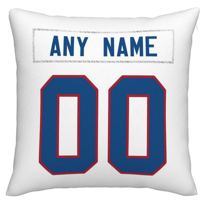 Custom NY.Giants Pillow Decorative Throw Pillow Case - Print Personalized Football Team Fans Name & Number Birthday Gift Football Pillows