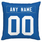 Custom NY.Giants Pillow Decorative Throw Pillow Case - Print Personalized Football Team Fans Name & Number Birthday Gift Football Pillows