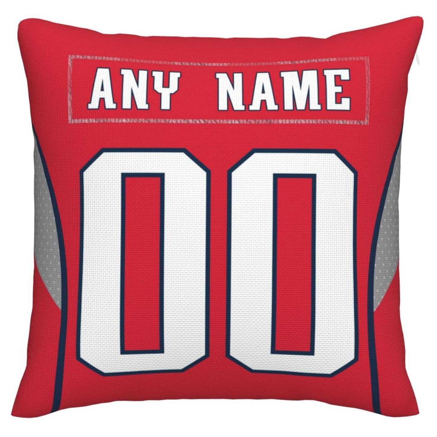 Custom NE.Patriots Pillow Decorative Throw Pillow Case - Print Personalized Football Team Fans Name & Number Birthday Gift Football Pillows