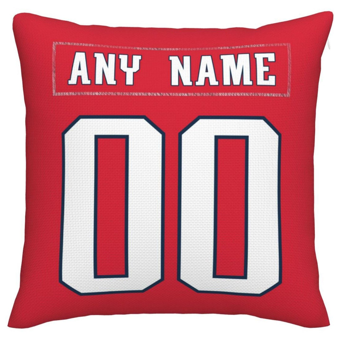 Custom NE.Patriots Pillow Decorative Throw Pillow Case - Print Personalized Football Team Fans Name & Number Birthday Gift Football Pillows